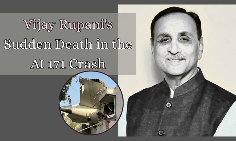 Vijay Rupani's Sudden Death in the AI 171 Crash From the Rajkot Council to the Clouds