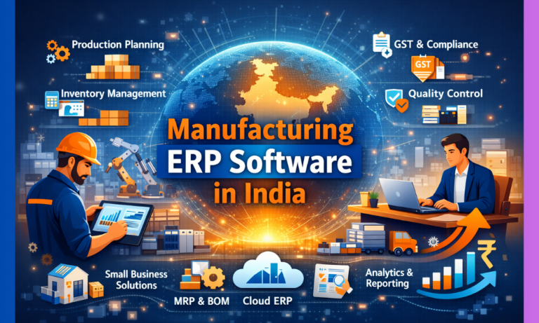 Best Manufacturing ERP Software in India for Growing Industries