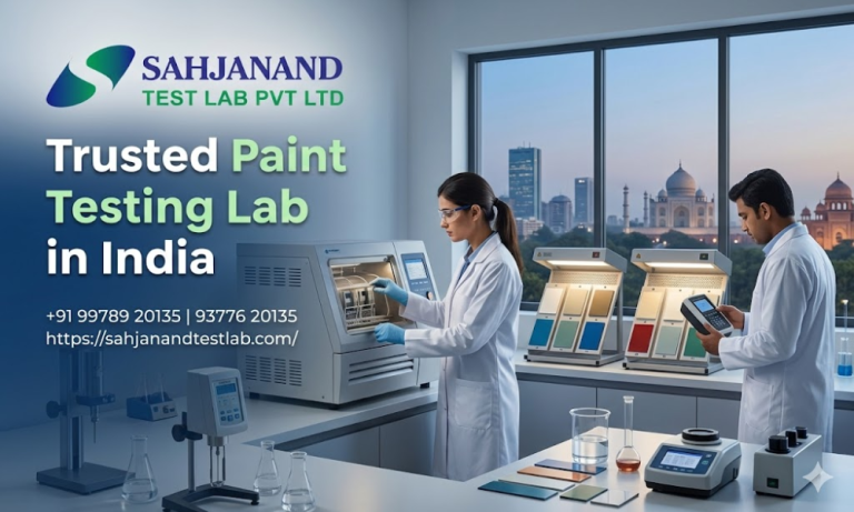 Paint Testing Laboratory in India – Trusted Paint Testing Lab for Quality Analysis