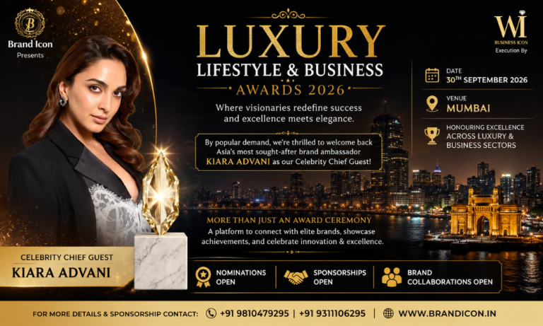 Luxury Lifestyle & Business Awards 2026 Mumbai Returns with Kiara Advani as Celebrity Chief Guest