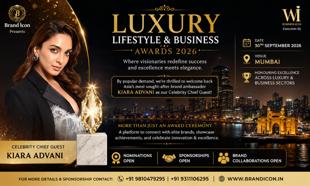 Luxury Lifestyle & Business Awards 2026 Mumbai Returns with Kiara Advani as Celebrity Chief Guest