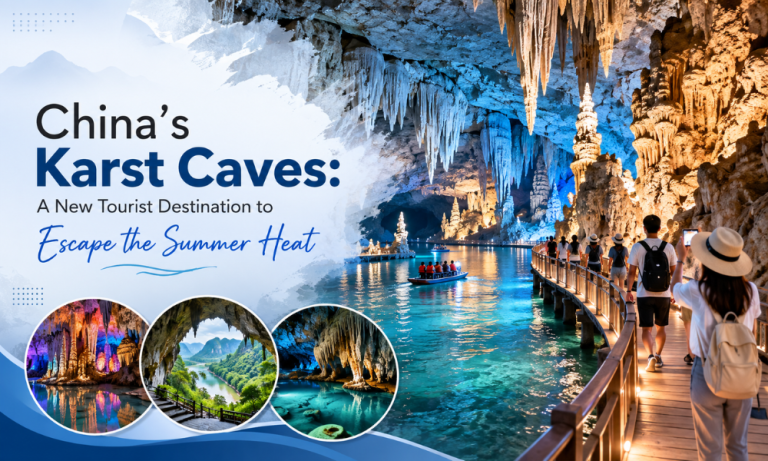 China’s Karst Caves A New Tourist Destination to Escape the Summer Heat
